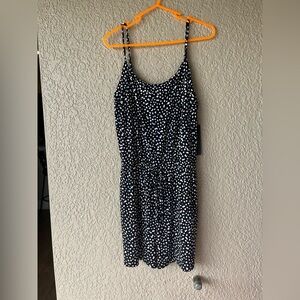 NWT~Polka Dot Sleeveless Romper